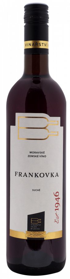 Frankovka moravské zemské, suché