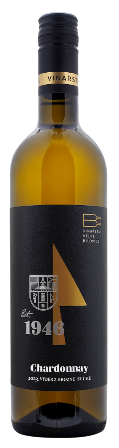 Chardonnay - výběr z hroznů, 2023 suché