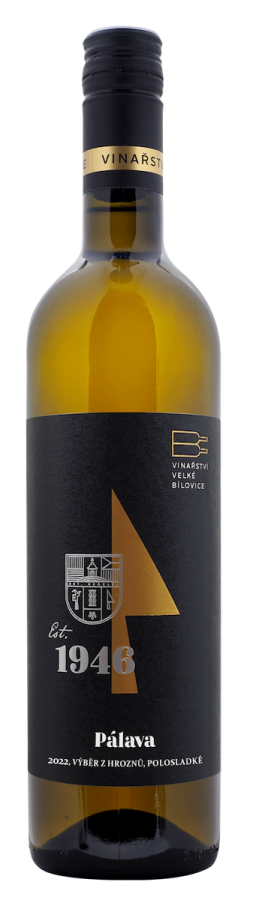 Pálava - výběr z hroznů, 2022, polosladké