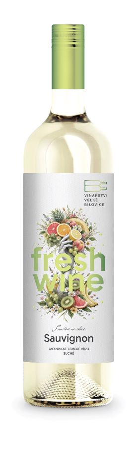 Sauvignon - moravské zemské víno, suché