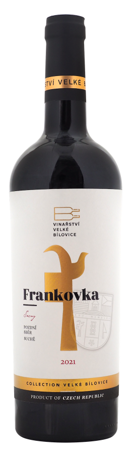 Frankovka 2021 pozdní sběr, suché