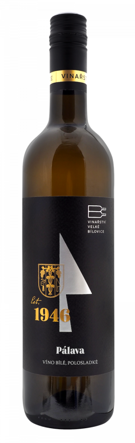 PÁLAVA - moravské zemské, polosladké