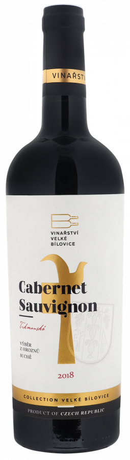 Cabernet Sauvignon 2018 výběr z hroznů, suché