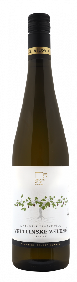 Veltlínské zelené moravské zemské, suché